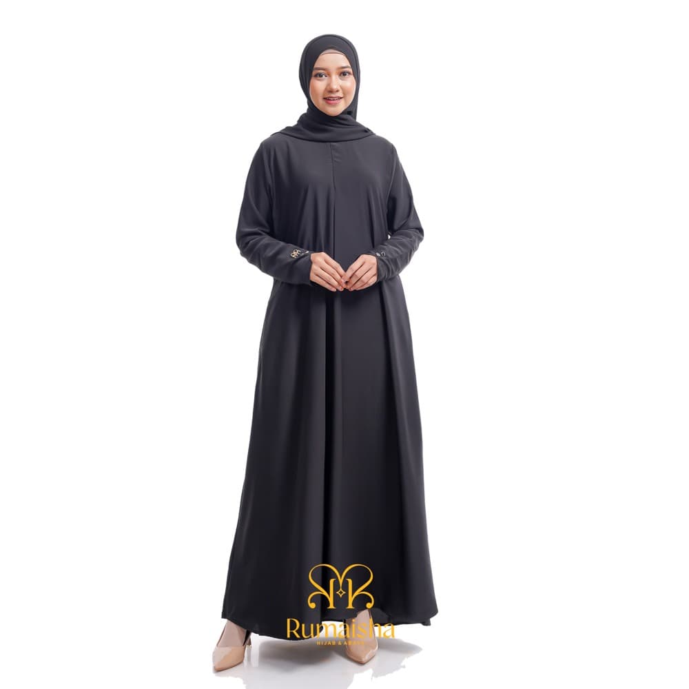 Rumaisha - Abaya Sofia Anti UV Premium Abaya Lebaran 3