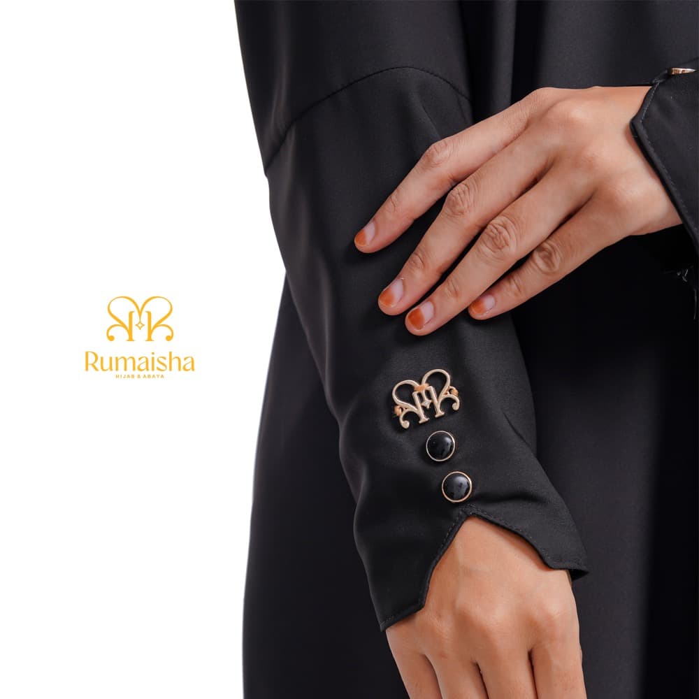 Rumaisha - Abaya Sofia Anti UV Premium Abaya Lebaran 4