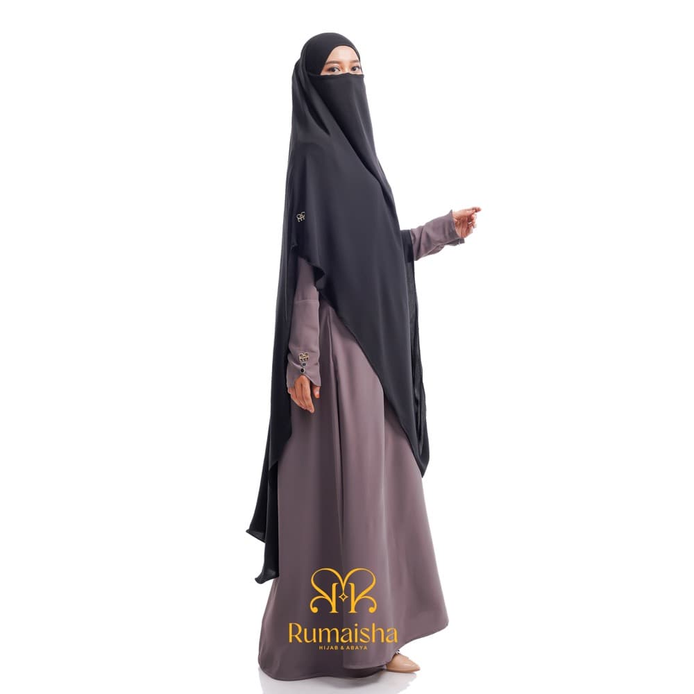 Rumaisha - French Khimar Meyra Bahan Maheen Anti UV 2