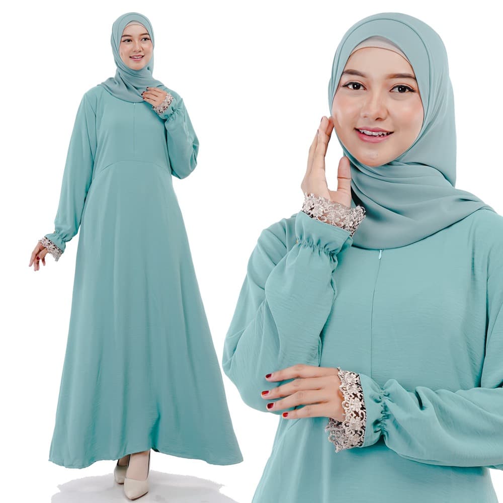 Rumaisha - Gamis Cyrena Crinkle Airflow Premium 2